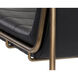 Anton Vintage Black Lounge Chair
